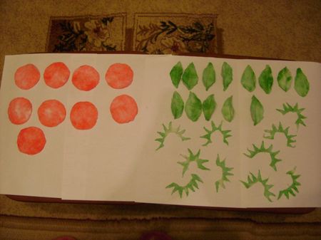 A gift to mom flowers from cotton wool