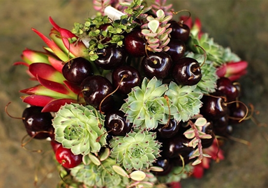 Himself a florist: 5 autumn bouquets with vegetables and fruits