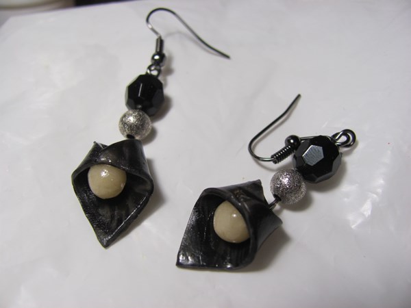 Earrings from polymer clay own hands, master class with photo. We make earrings from polymer clay (plastics)