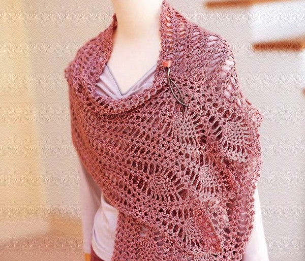 Schemes of shawls for beginners