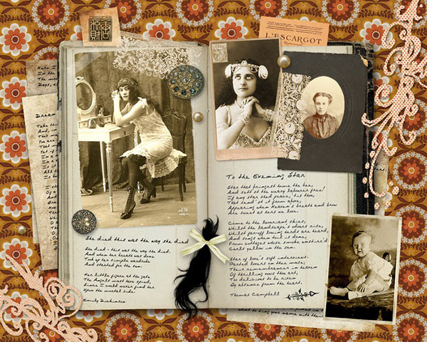Scrapbooking for beginners: step-by-step photos, video