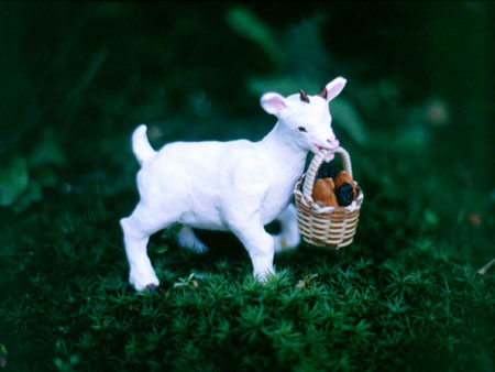 Souvenir "Goat" by the New Year from polymer clay: how to make a souvenir for the New Year 2015