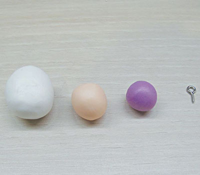 Souvenir "Ovechka" for New Year from polymer clay: how to make, step by step master-class