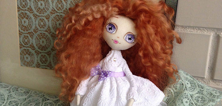 Textile dolls: master class with patterns and video