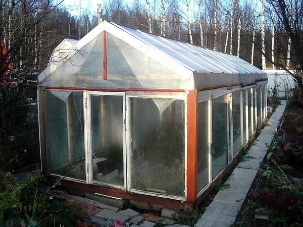 Greenhouse from window frames by own hands - step by step instructions with photo and video