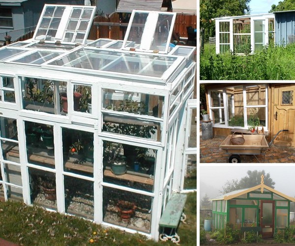 Greenhouse from window frames by own hands - step by step instructions with photo and video