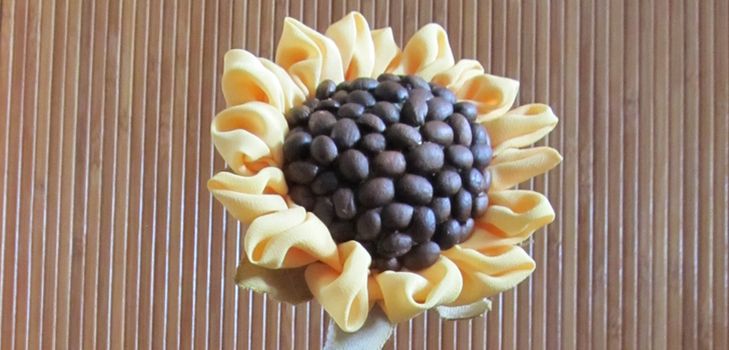 Topiary sunflower own hands