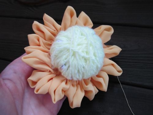 Topiary sunflower own hands