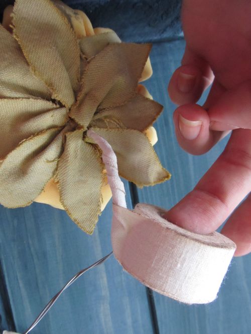 Topiary sunflower own hands