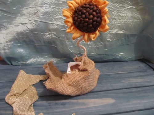 Topiary sunflower own hands