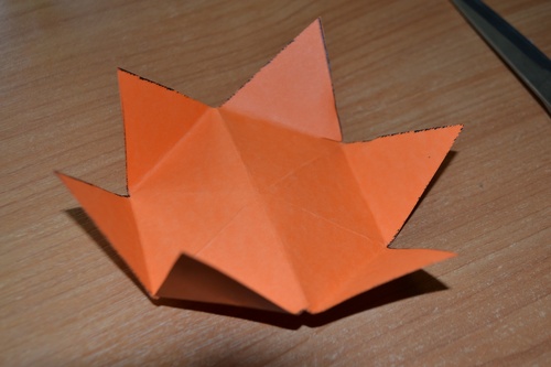 Crafts by May 9: perpetual fire from paper by own hands