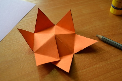 Crafts by May 9: perpetual fire from paper by own hands
