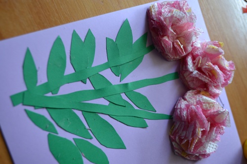 Crafts by May 9: perpetual fire from paper by own hands