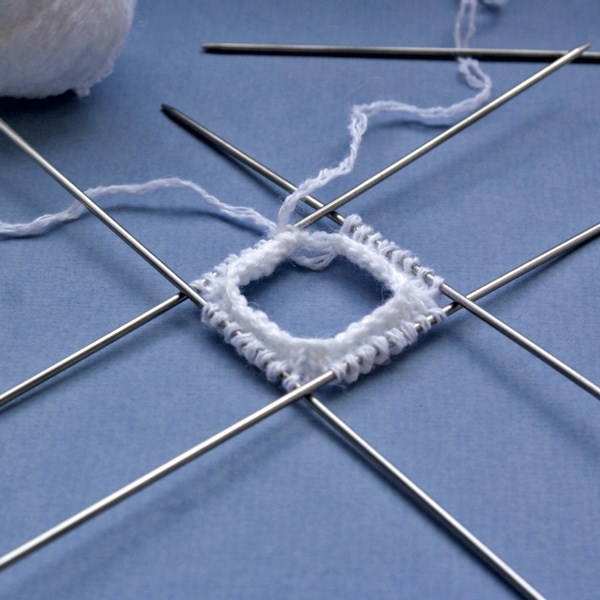 Cuff of white socks