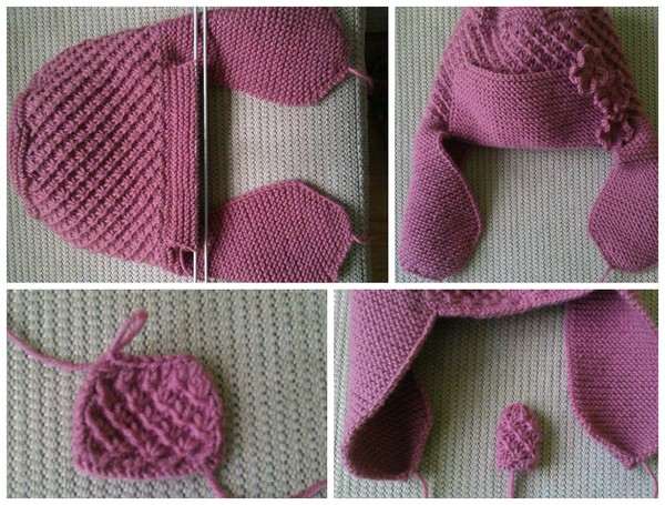 Knitted hats for girls: instructions and diagrams