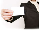 Business etiquette: business cards