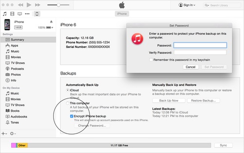 Where is the backup of the iPhone stored in Windows 7? Where does iTunes keep a backup?