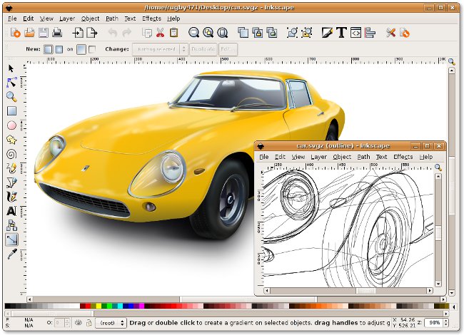 Inkscape: free vector editor