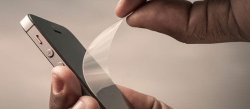 How to stick a film on the phone