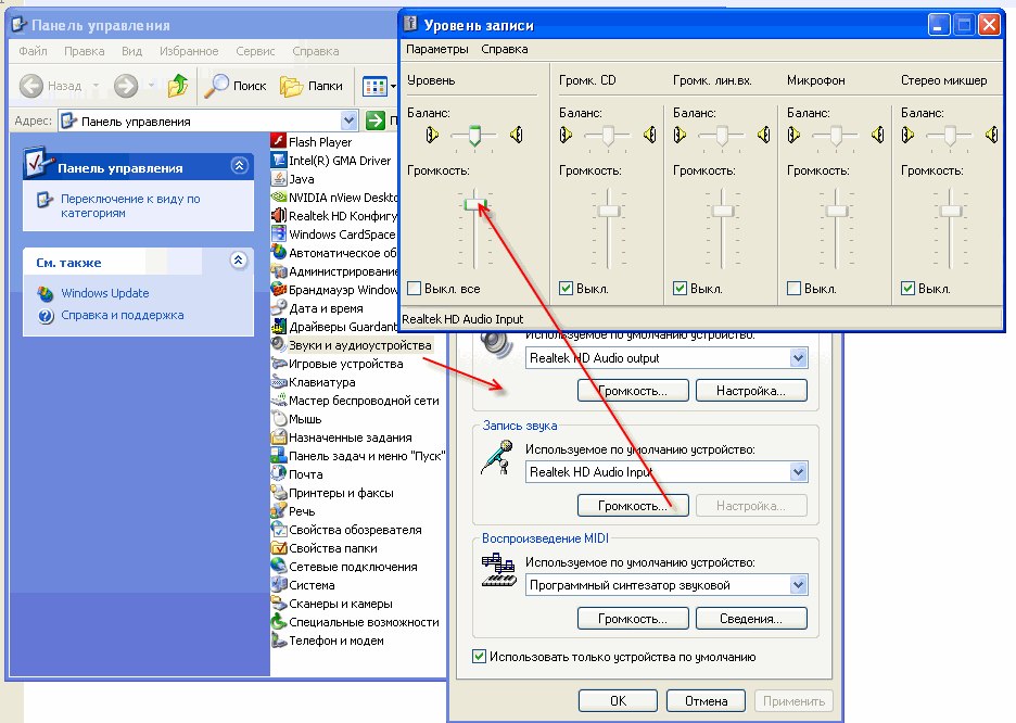 dialog panel