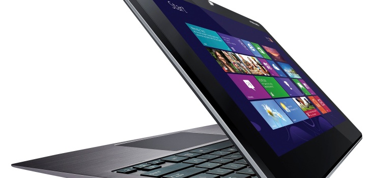 open laptop