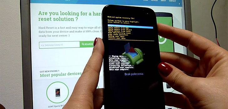 How to reset the settings on the Samsung