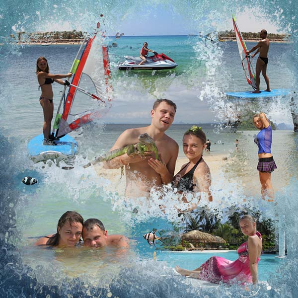 How to make a collage of photos with your own hands
