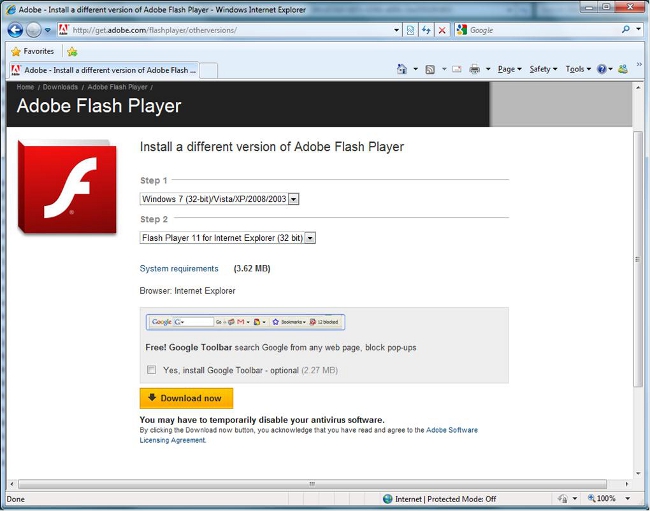 How to install Adobe Flash Player