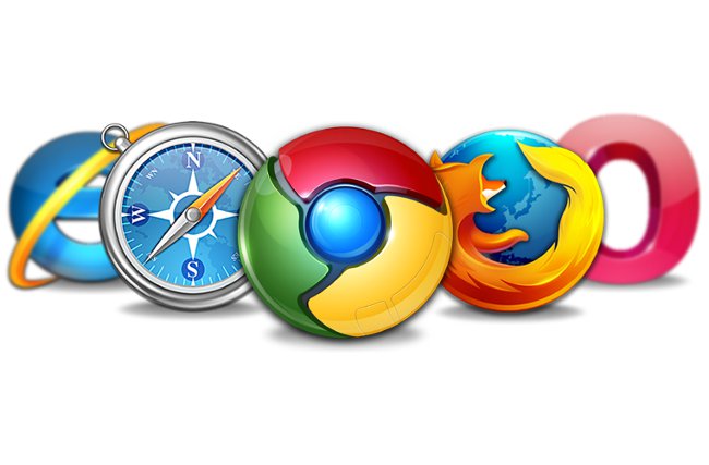 Search by default in different browsers