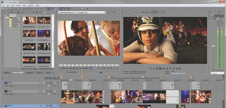 A program for cutting video