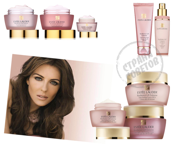 Estee Lauder Resilience Lift Extreme cream, lotion, mask