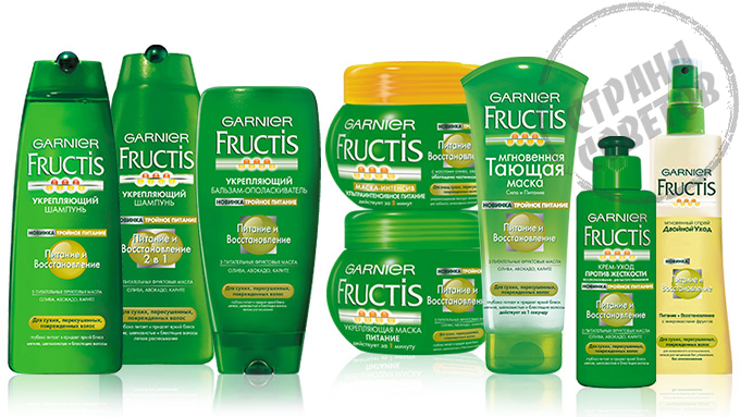 Garnier Fructis Nutrition and Recovery Garnier Fructis Nutrition and Recovery