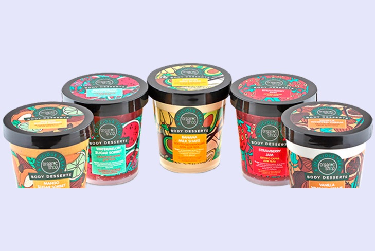Organic shop body desserts body cream
