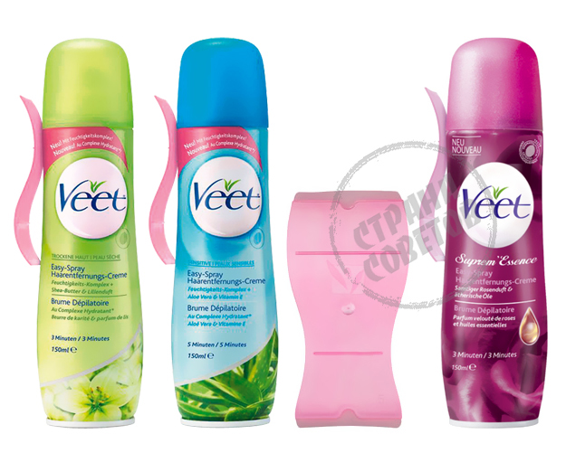 Veet Cream Spray for depilation