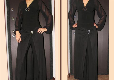 Skirt-trousers returned