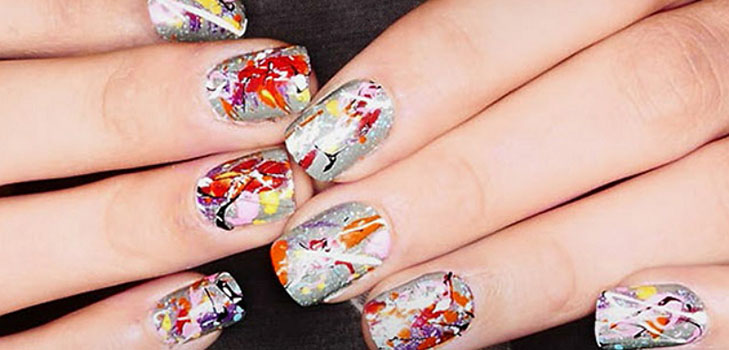 Abstract manicure - summer trend-2016