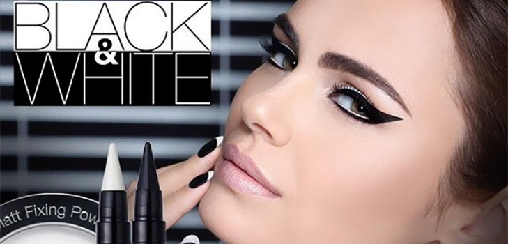 Black & White: a collection of make-up Isadora The Monochrome Look
