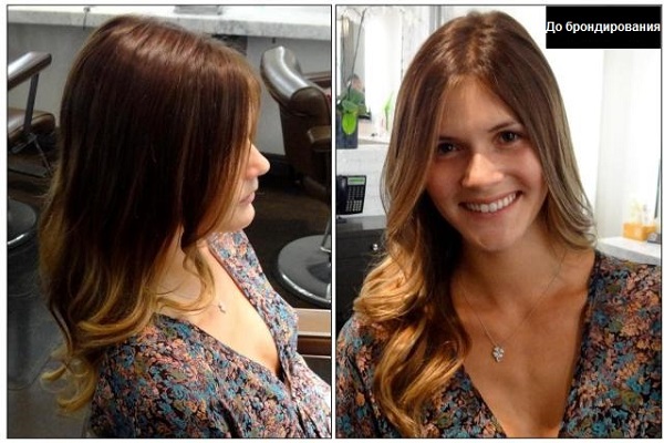 Bronzing at home - before and after photos
