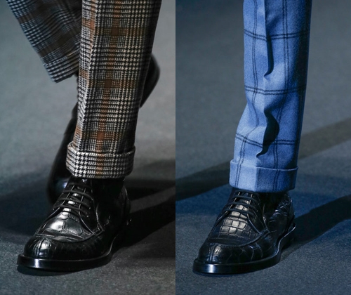 Photos of fashionable men's shoes for the winter of 2014 season