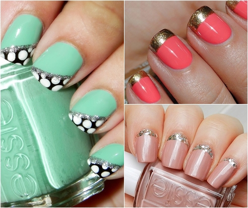 French manicure 2013