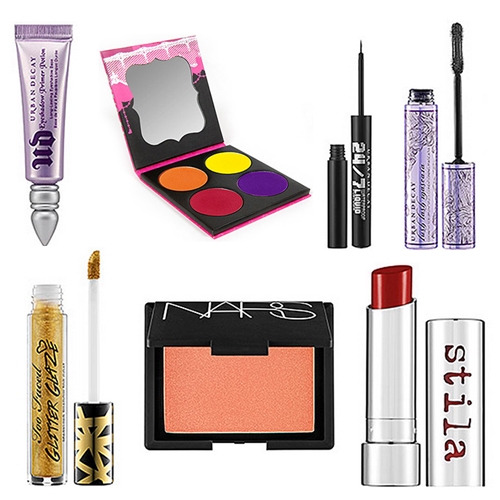 Glamorous makeup at home