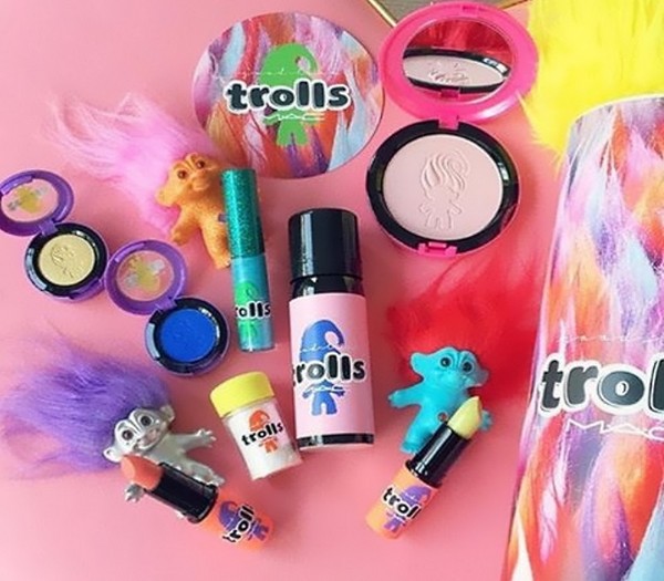 Glamorous troll: decorative collection of MAC Good Luck Trolls