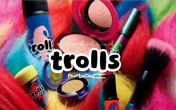 Glamorous troll: decorative collection of MAC Good Luck Trolls