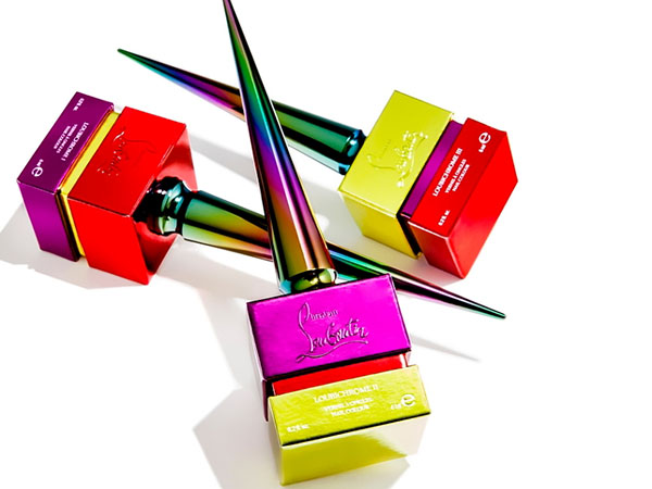 Gloss, metallic and rainbow: a collection of varnishes Christian Louboutin Loubichrome