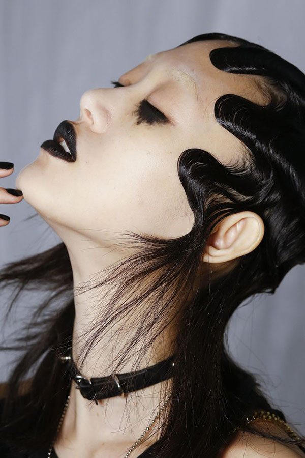 Graphic make-up - winter trend 2016-2017