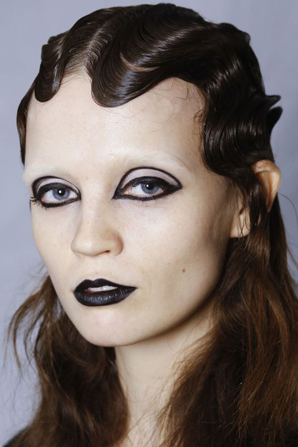 Graphic make-up - winter trend 2016-2017