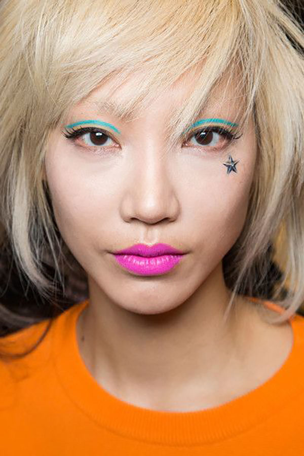 Graphic make-up - winter trend 2016-2017