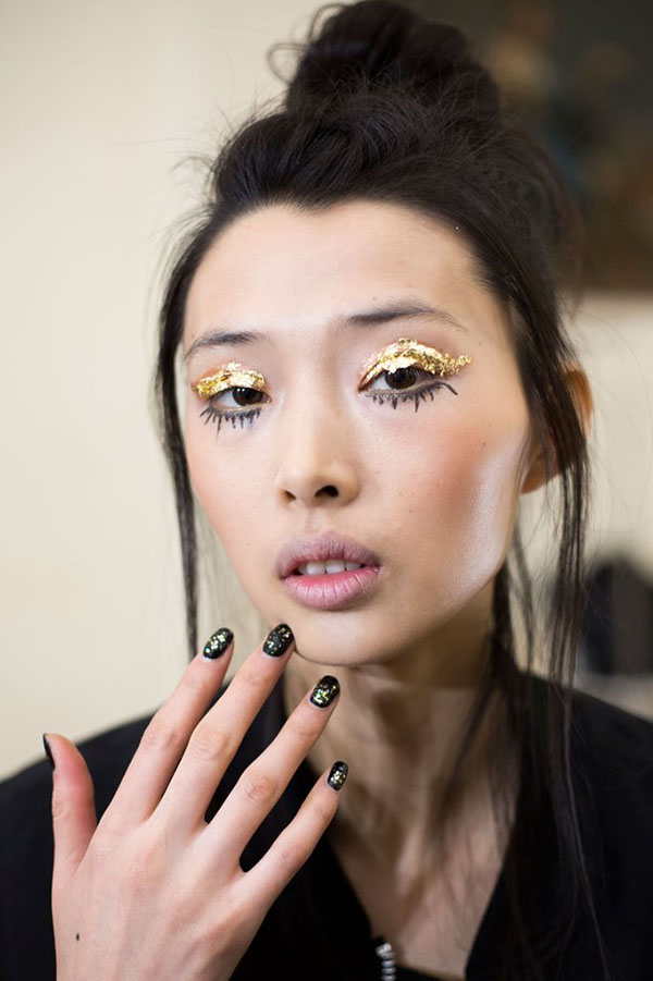 Graphic make-up - winter trend 2016-2017