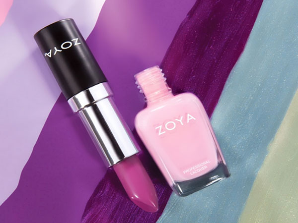 Perfect pastel manicure with varnishes Zoya Charming 2017