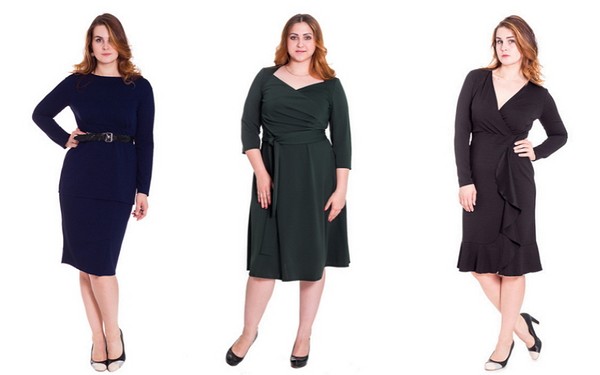 Perfect dress plus size: choose and wear correctly